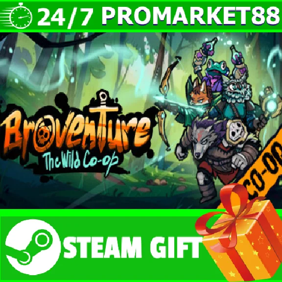 ⭐️ALL COUNTRIES⭐️ Broventure The Wild Co-op STEAM GIFT