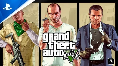Grand Theft Auto V+FIFA 19 USA PS4/PS5✅