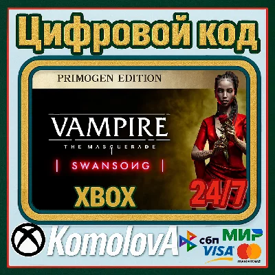 🌍Vampire: The Masquerade Swansong PRIMOGEN XBOX КЛЮЧ🔑