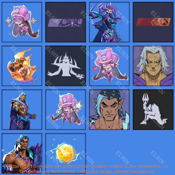 🌈Marvel Rivals🌌Twitch Drops🎈14 items + 🎁