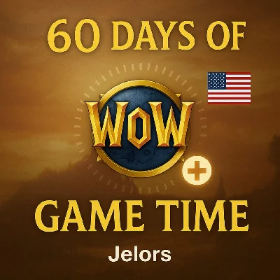 US (USA) Game time WOW time card 60 days +Classic