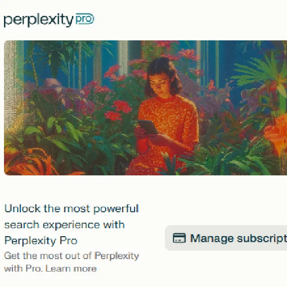 ⚡Perplexity AI Pro | 1 Month/Year | Instant Activation⭐
