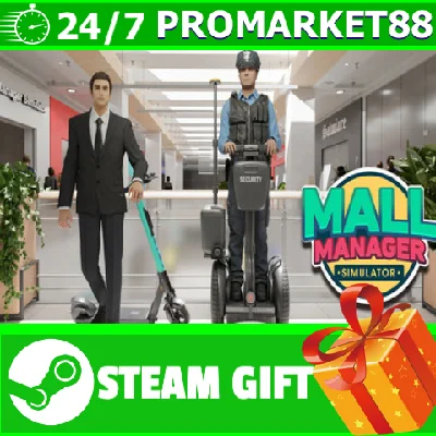 ⭐️ВСЕ СТРАНЫ+РОССИЯ⭐️ MALL MANAGER SIMULATOR STEAM GIFT