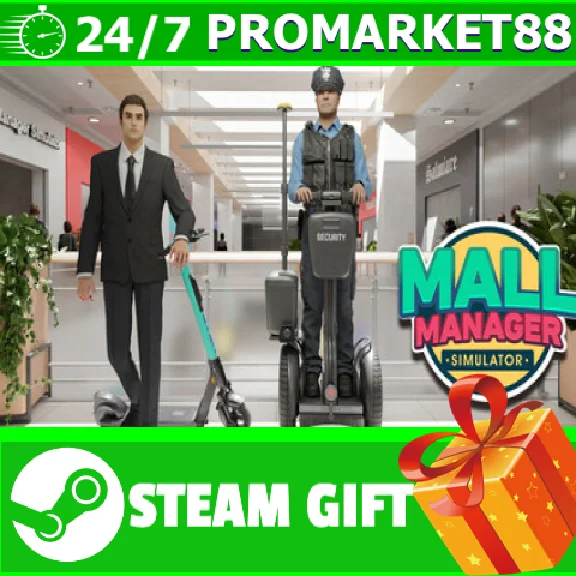⭐️ВСЕ СТРАНЫ+РОССИЯ⭐️ MALL MANAGER SIMULATOR STEAM GIFT