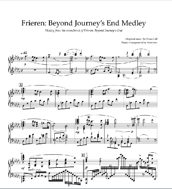 Sousou no Frieren - Soundtrack Medley - Animenz
