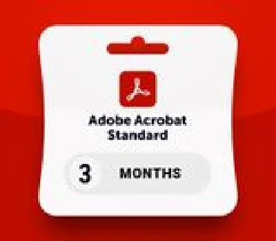 Adobe Acrobat Standard - Key - 3 Months Global