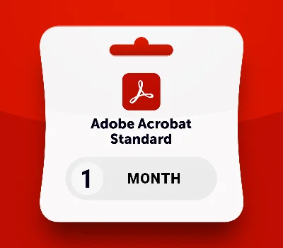 Adobe Acrobat Standard 1 Month Key Global