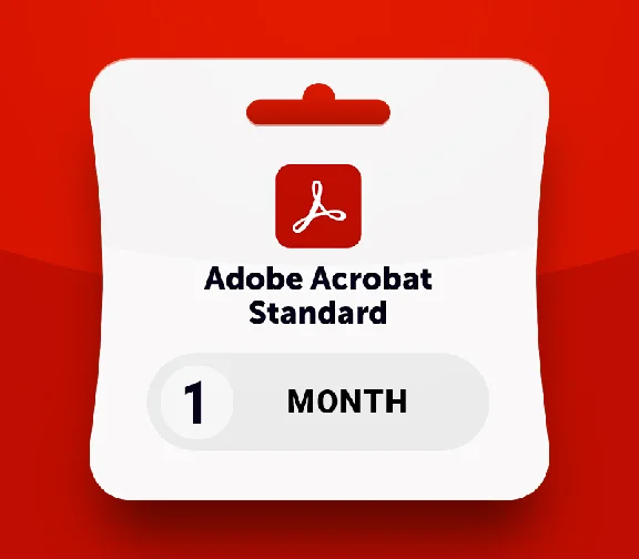 Adobe Acrobat Standard 1 Month Key Global