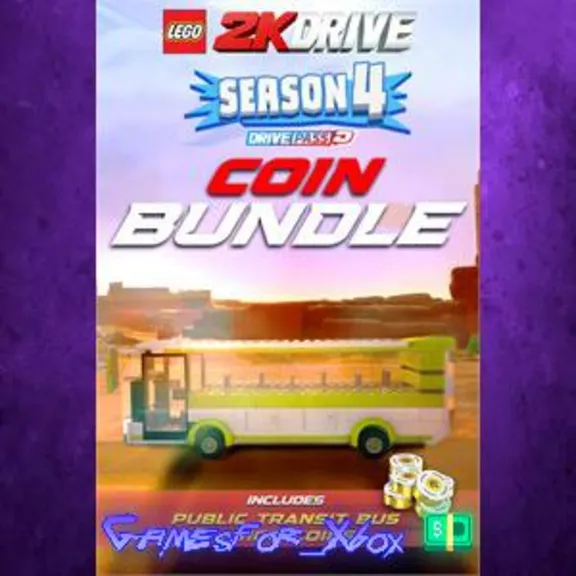 ☀️LEGO 2K Drive Season 4 Coin Bundle XBOX DLC