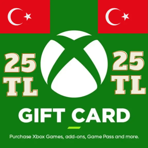 🔻Xbox⚡Подарочная карта ⚡25 TL (ТУРЦИЯ)🇹🇷