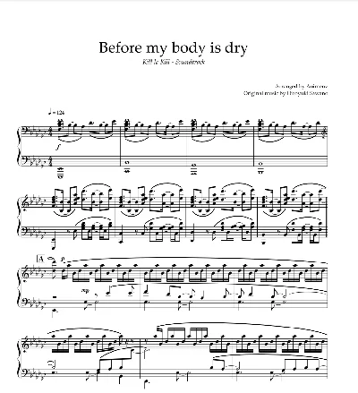 Before my body is dry (Kill la Kill OST) by Animenz