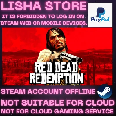 Red Dead Redemption 1 RDR 1 Steam Offline Paypal