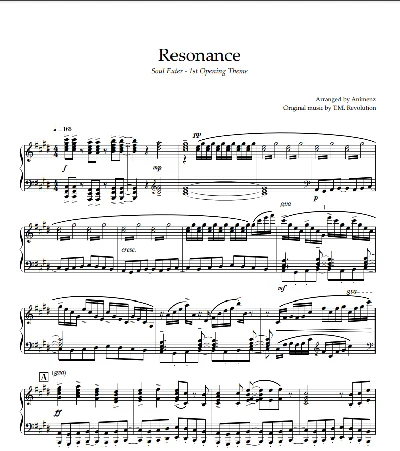 Resonance - Soul Eater OP1 - T.M. Revolution - Animenz