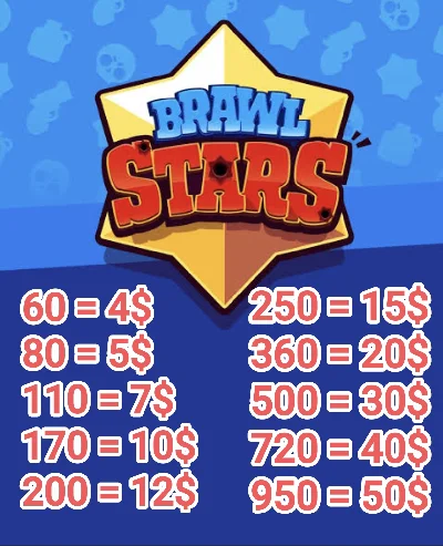 🔥BRAWL STARS🔥💎GEMS 60-2000|PASS 🎟️ | Low prices💲