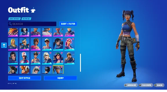 FORTNITE 🎮51+ ОБЛИЦОВ АККАУНТ |OG SIREN NEYMAR| +ПОЧТА