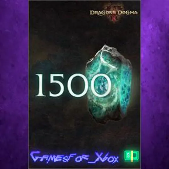Dragons Dogma 2 1500 Rift Crystals - Points to Spend Beyond the Rift B XBOX DLC