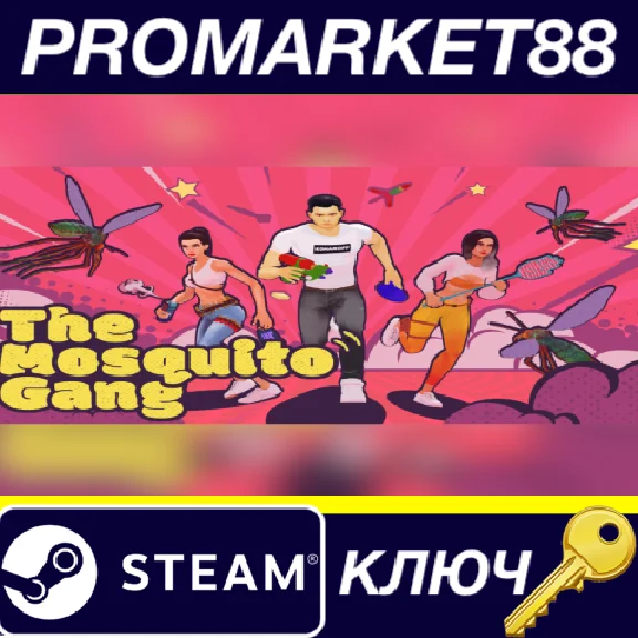 ⭐ The Mosquito Gang PC Steam Key 🔑 GLOBAL (NO TR)