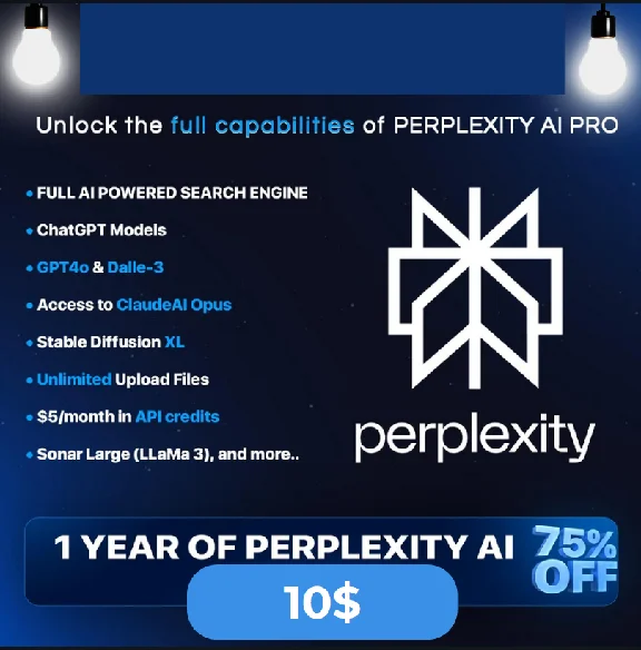 🚀 Perplexity Pro | 1 Year Private | Easy Activation 🚀
