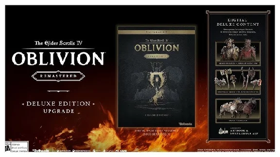 The Elder Scrolls IV Oblivion Remastered Deluxe Upgrade