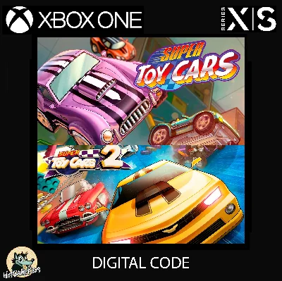Super Toy Cars 1 & 2 Bundle XBOX [ Game Code 🔑 ]