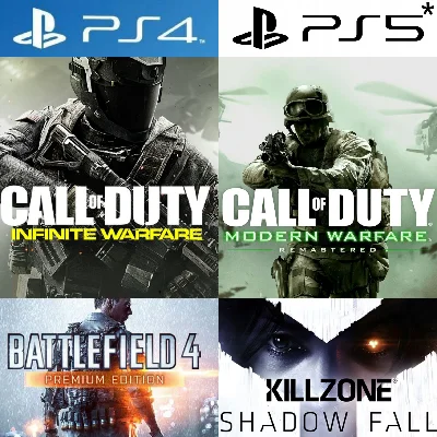 Call of Duty Infinite LE+Killzone+BF4 PS4|PS5 П2 Аренда
