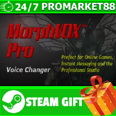 ⭐️ВСЕ СТРАНЫ+РОССИЯ⭐️ MorphVOX Pro 4 STEAM GIFT