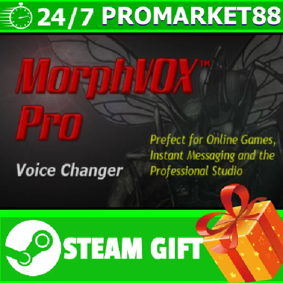 ⭐️ВСЕ СТРАНЫ+РОССИЯ⭐️ MorphVOX Pro 4 STEAM GIFT