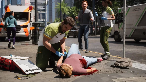 AMBULANCE LIFE: A PARAMEDIC SIMULATOR XBOX SERIES S|X К