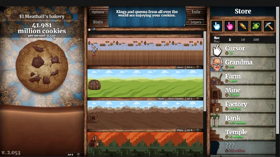 Cookie Clicker XBOX Any account .