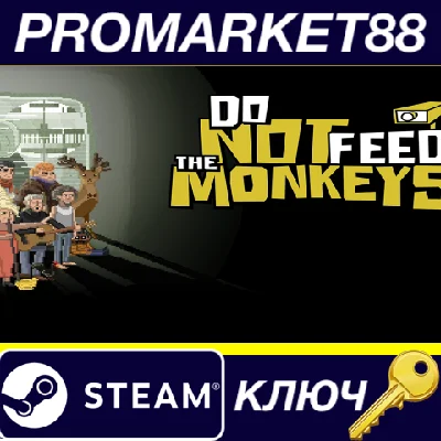 ⭐ Do Not Feed the Monkeys EU Steam Key 🔑EUROPE