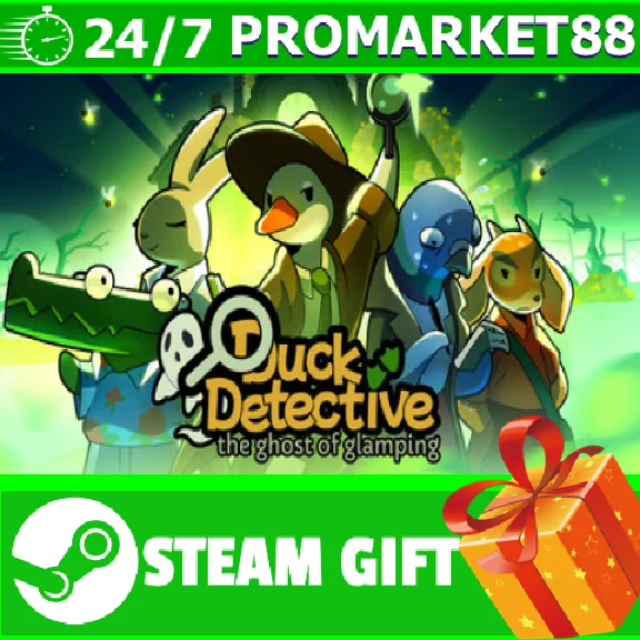 ⭐️ALL COUNTRIES⭐️ Duck Detective The Ghost of Glamping