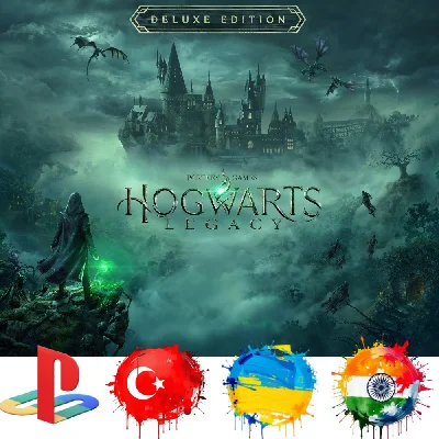 Hogwarts Legacy Deluxe/PS4/PS5/Турция/Украина/Инди/PS