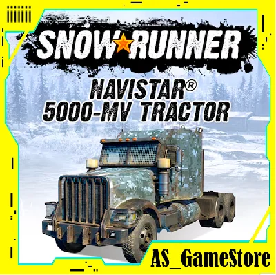 ⚫️SnowRunner - Navistar 5000-MV Tractor | PC Epic Games