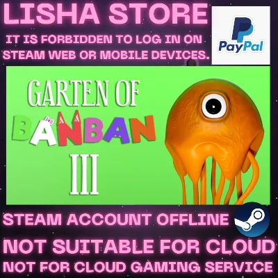 Garten of Banban 3 Steam Offline For 90 days