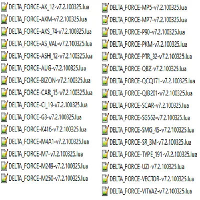 Delta Force - pack scripts for logitech