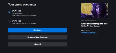 World of Warcraft WoW War Within Epic Edition KEY RU/RB