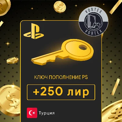 Playstation Top Up Card 250 TRY Türkiye PSN