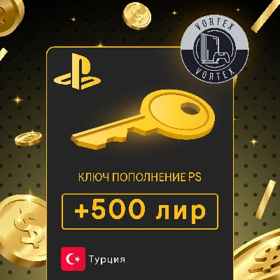 Playstation Top Up Card 500 TRY Türkiye PSN