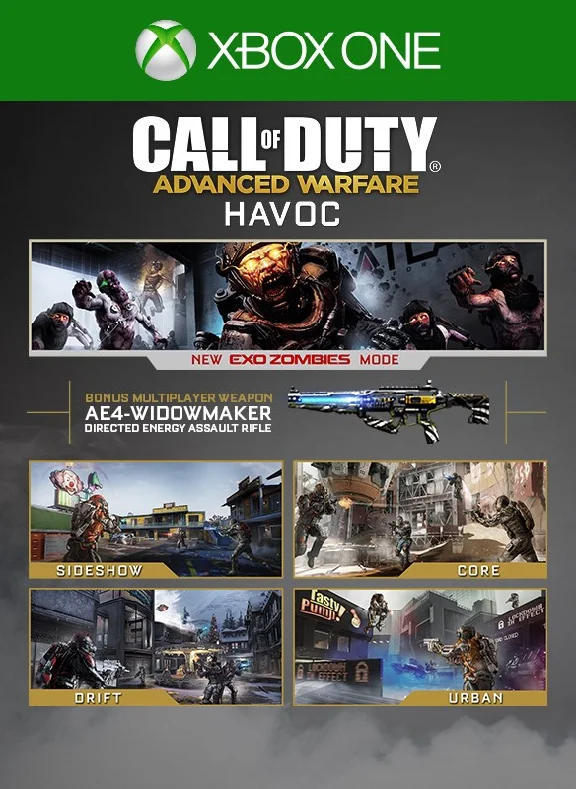CALL OF DUTY®: ADVANCED WARFARE - HAVOC DLC XBOX KEY/CO