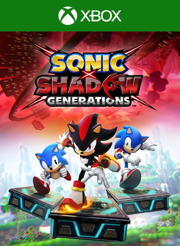 SONIC X SHADOW GENERATIONS XBOX KEY/CODE