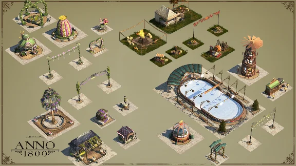 Anno 1800 - Seasonal Decorations Pack DLC STEAM AUTO