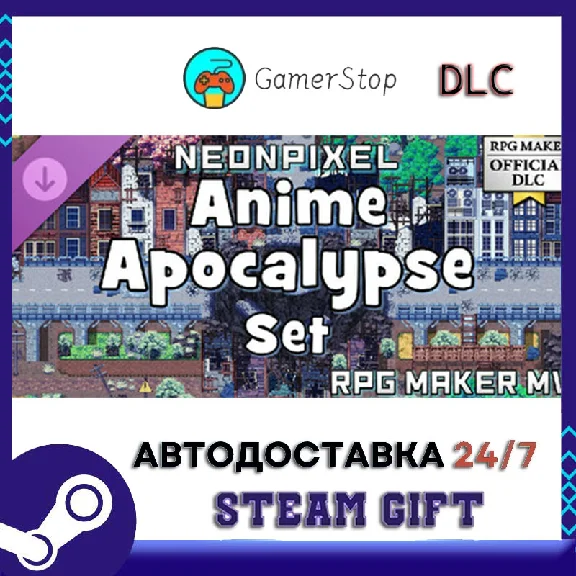 RPG Maker MV - NEONPIXEL - Anime Apocalypse Set STEAM G