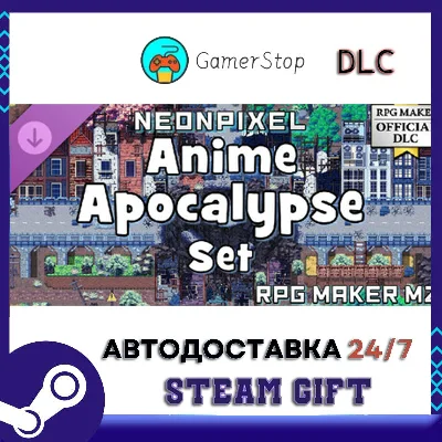 RPG Maker MZ - NEONPIXEL - Anime Apocalypse Set STEAM