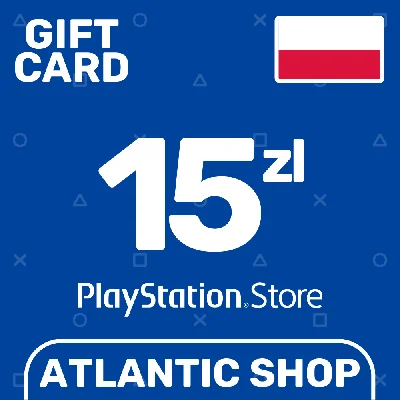⭐️Карта Пополнения PSN 15 Злотых (PLN) Польша