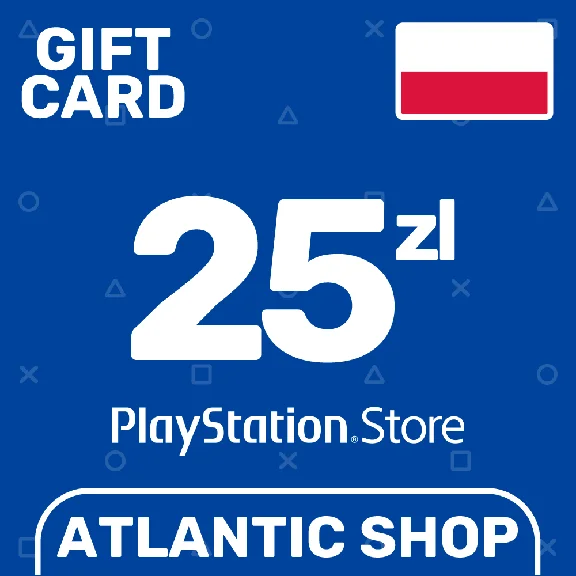 ⭐️Карта Пополнения PSN 25 Злотых (PLN) Польша