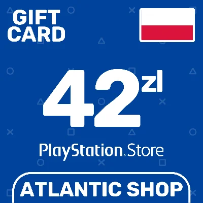 ⭐️Карта Пополнения PSN 42 Злотых (PLN) Польша