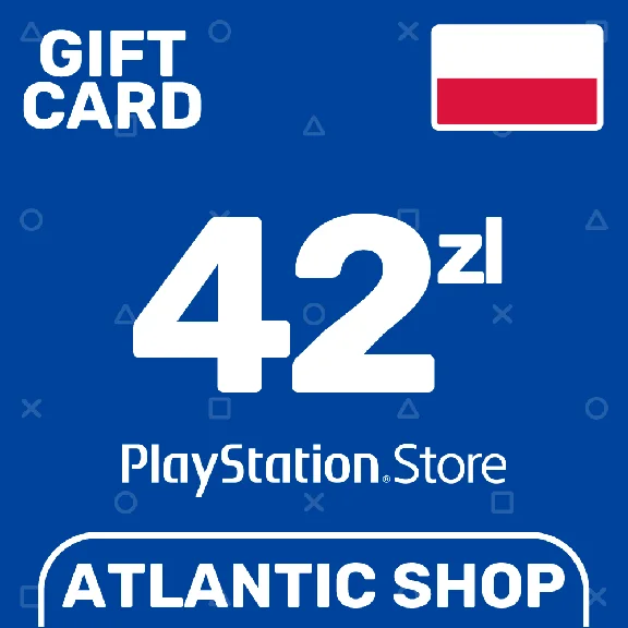 ⭐️Карта Пополнения PSN 42 Злотых (PLN) Польша