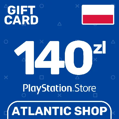 ⭐️Карта Пополнения PSN 140 Злотых (PLN) Польша