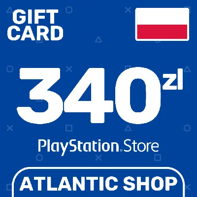 ⭐️Карта Пополнения PSN 340 Злотых (PLN) Польша