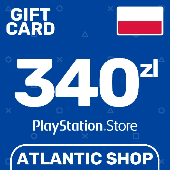 ⭐️Карта Пополнения PSN 340 Злотых (PLN) Польша